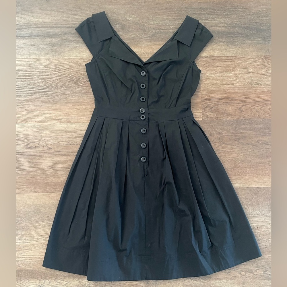 Nanette Lepore Black Shirt Dress
